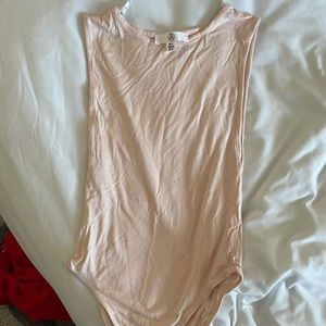 Missguided pale pink bodysuit